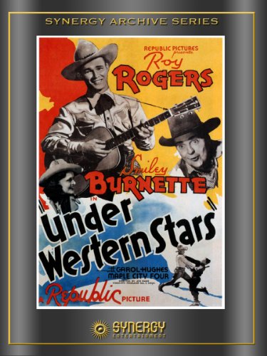 Roy Rogers and Smiley Burnette in Under Western Stars (1938)