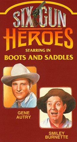 Gene Autry and Smiley Burnette in Boots and Saddles (1937)