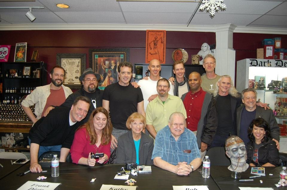 Men in Suits (2012) at Dark Delicacies event in Burbank, California