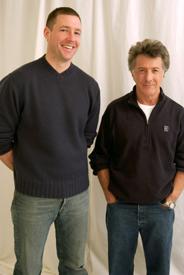 Dustin Hoffman and Edward Burns at event of Confidence (2003)