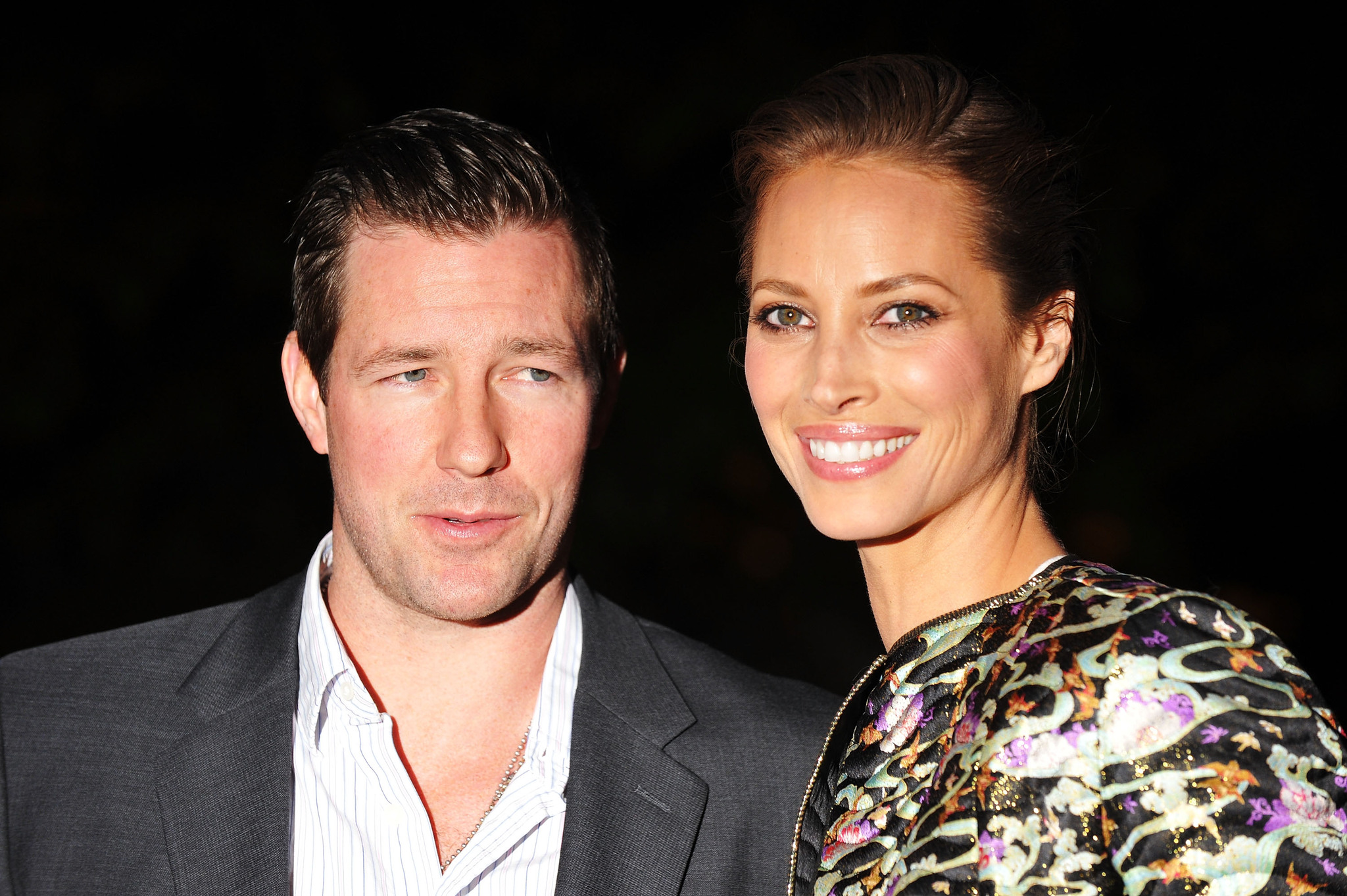 Edward Burns and Christy Turlington