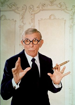 George Burns, c. 1980.