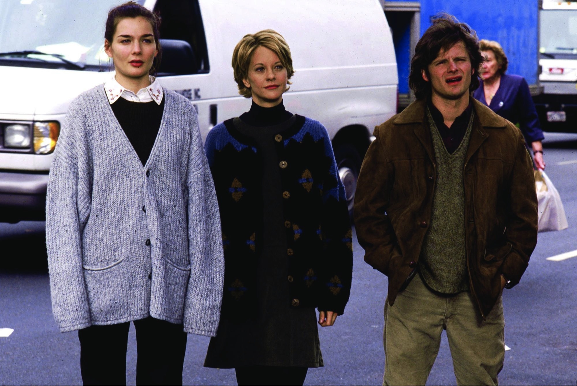 Still of Meg Ryan, Steve Zahn and Heather Burns in You've Got Mail (1998)