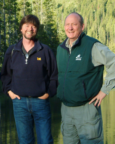 Still of Ken Burns and Dayton Duncan in The National Parks: America's Best Idea (2009)