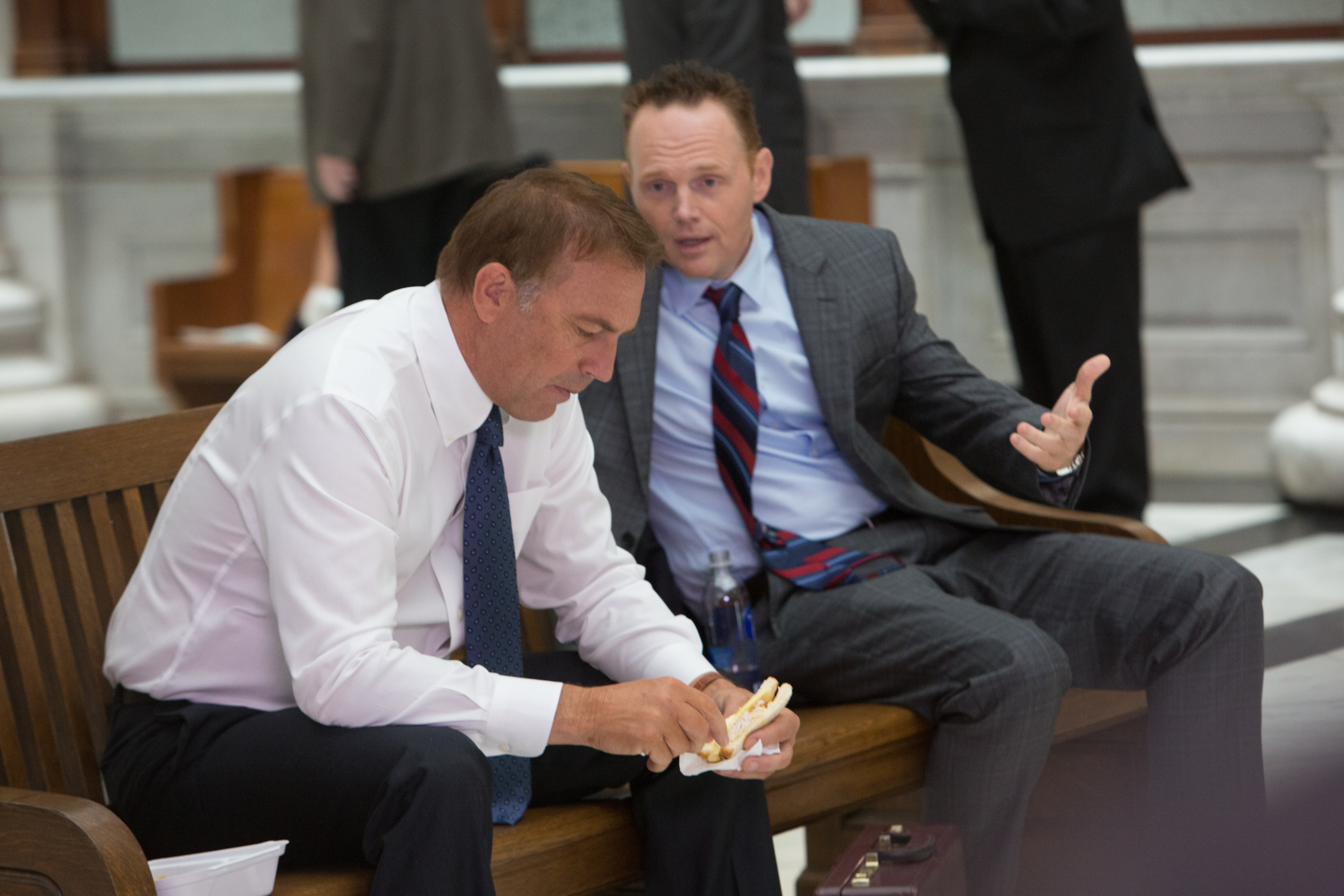Still of Kevin Costner and Bill Burr in Black or White (2014)
