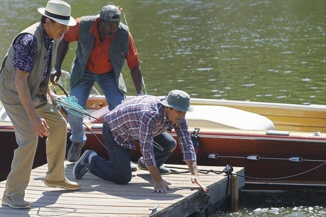 Still of Ernie Hudson, Chazz Palminteri and Ty Burrell in Moderni seima (2009)