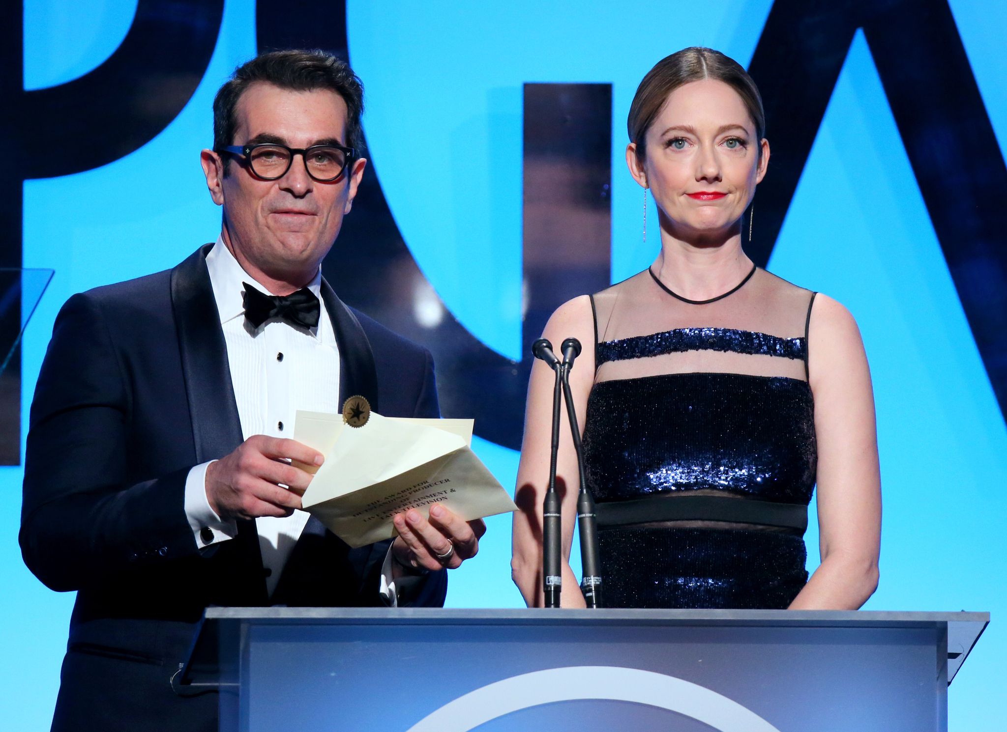 Ty Burrell and Judy Greer