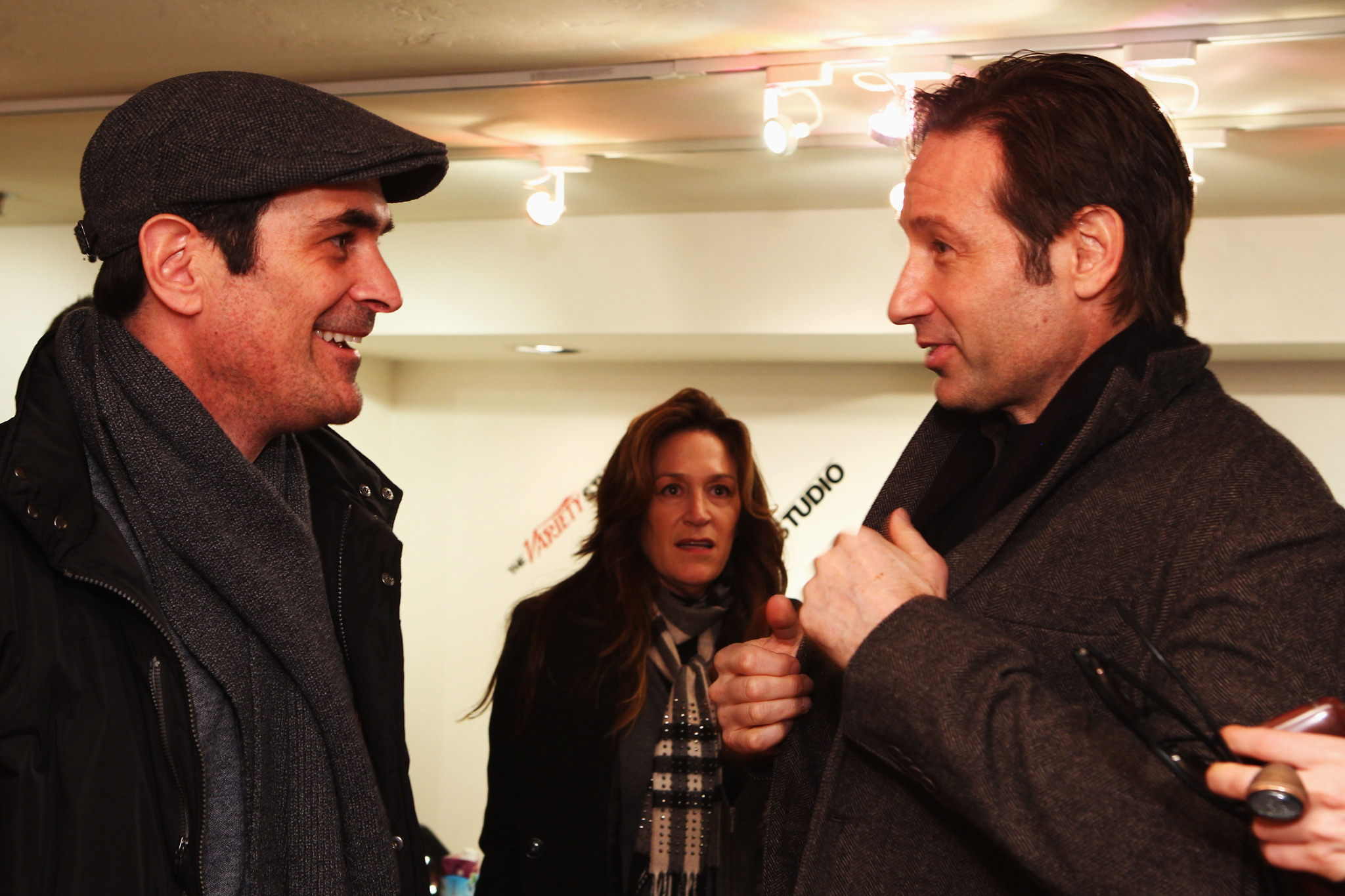 David Duchovny and Ty Burrell
