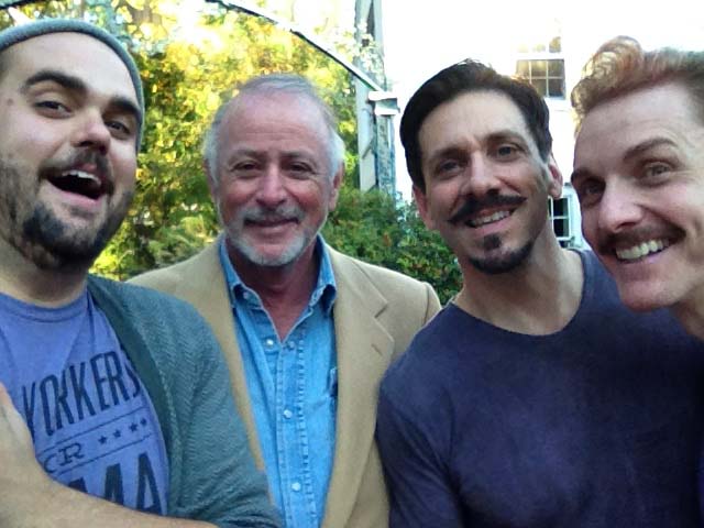 w/Greg Hildreth,Michael Berresse,Jason Danieley at Paper Mill Playhouse Oct 2014