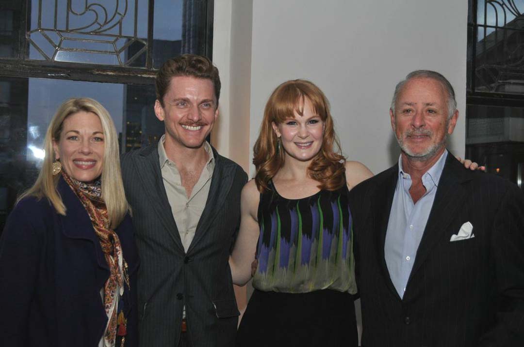 Can-Can wrap party with Marin Mazzie,Jason Danieley,Kate Baldwin