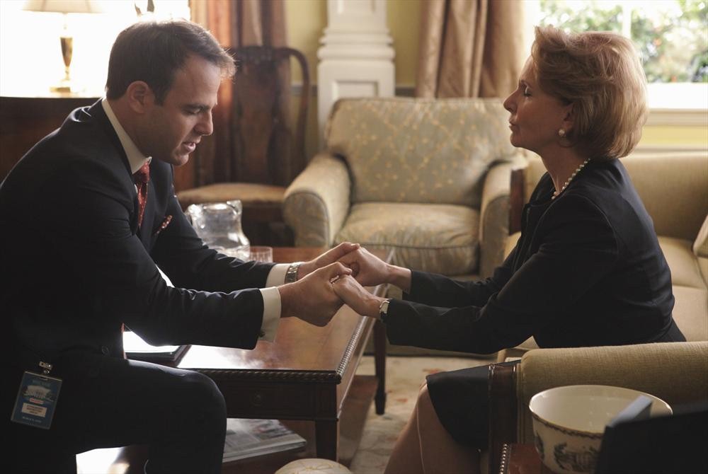 Still of Paul Adelstein and Kate Burton in Scandal (2012)