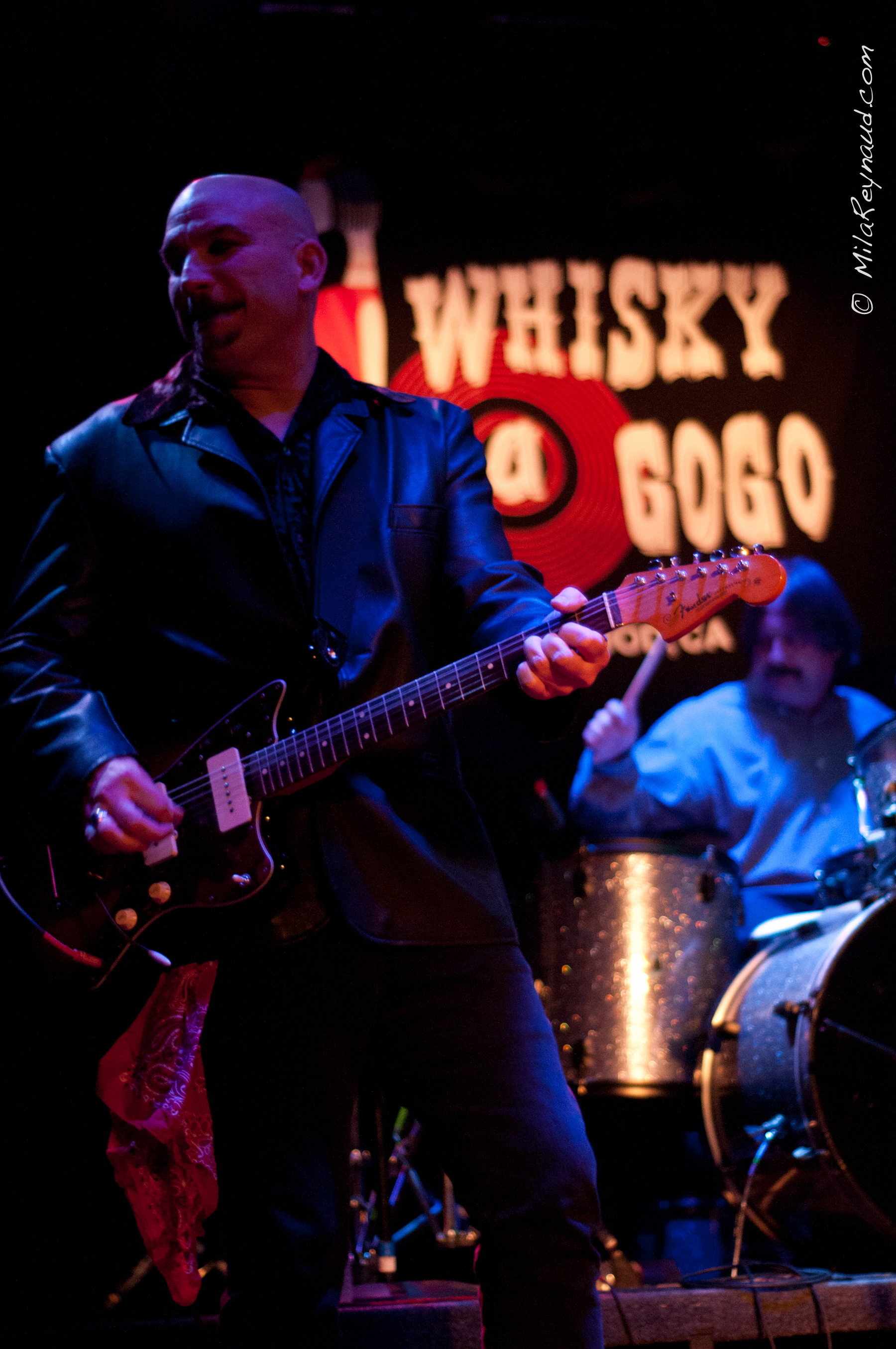 Sammy Busby and Dixie's Deceivers perform at The Whisky a Go Go, Hollywood, California.