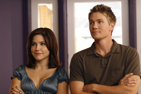 Still of Sophia Bush and Chad Michael Murray in One Tree Hill (2003)