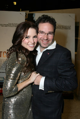 Sophia Bush and Dave Meyers at event of The Hitcher (2007)