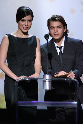 Sophia Bush and Emile Hirsch