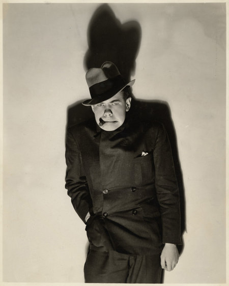 Daws Butler as Edward G. Robinson, circa 1938.