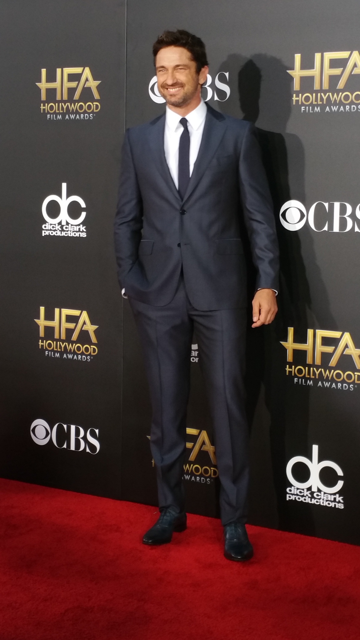 Gerard Butler at event of Hollywood Film Awards (2014)