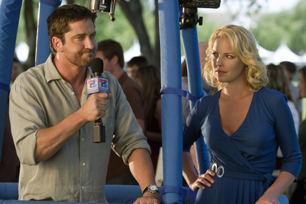 Still of Katherine Heigl and Gerard Butler in Bjauri tiesa (2009)