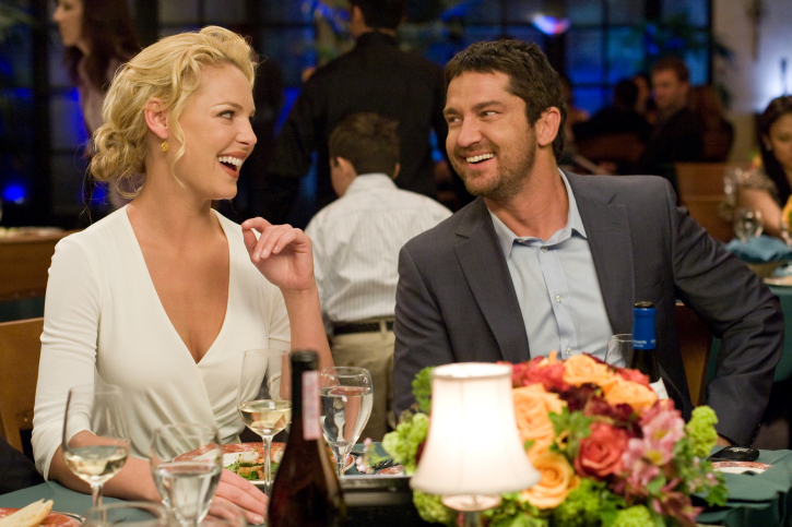 Still of Katherine Heigl and Gerard Butler in Bjauri tiesa (2009)