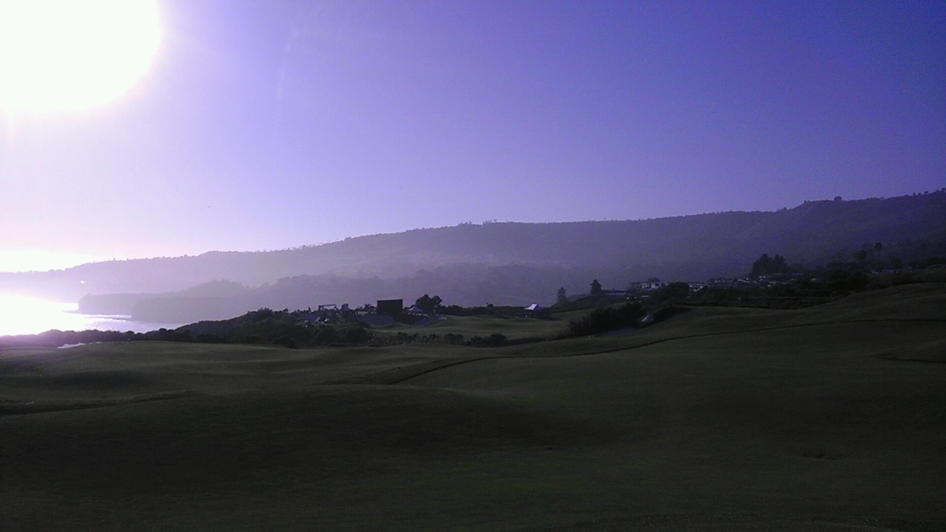 shooting at the 9th hole Trump golf course Palas Verdes