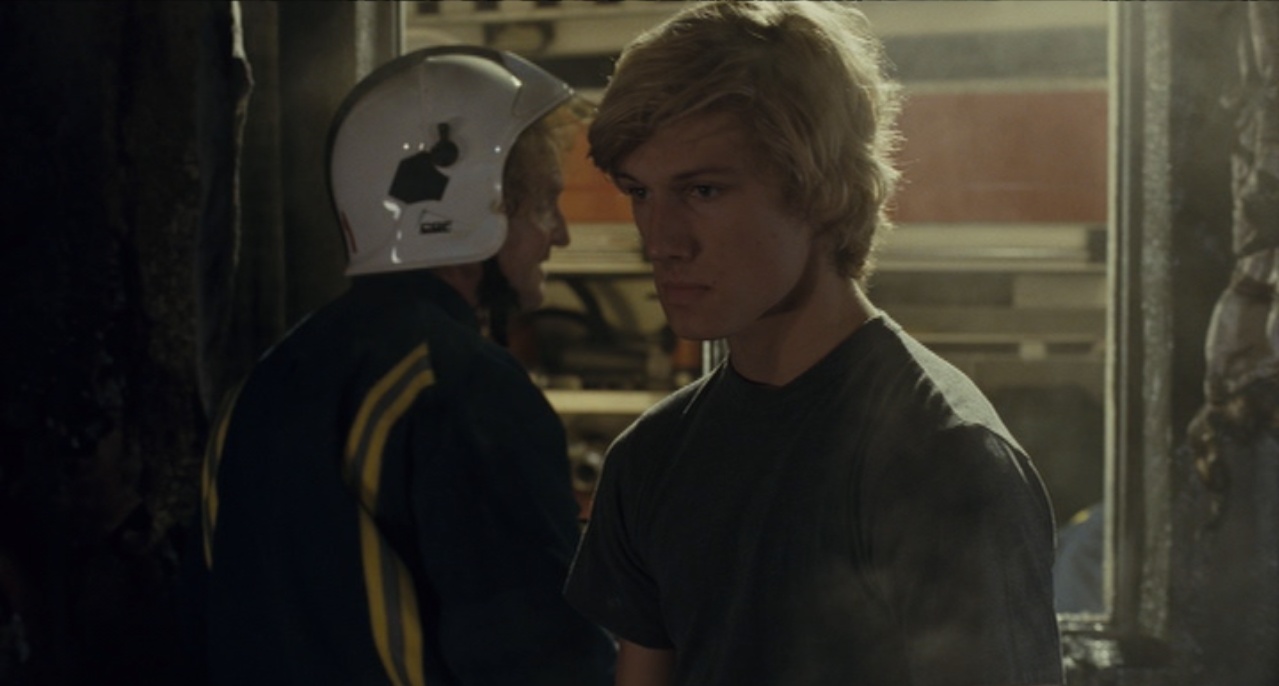 Still from WILD CHILD as Fireman.