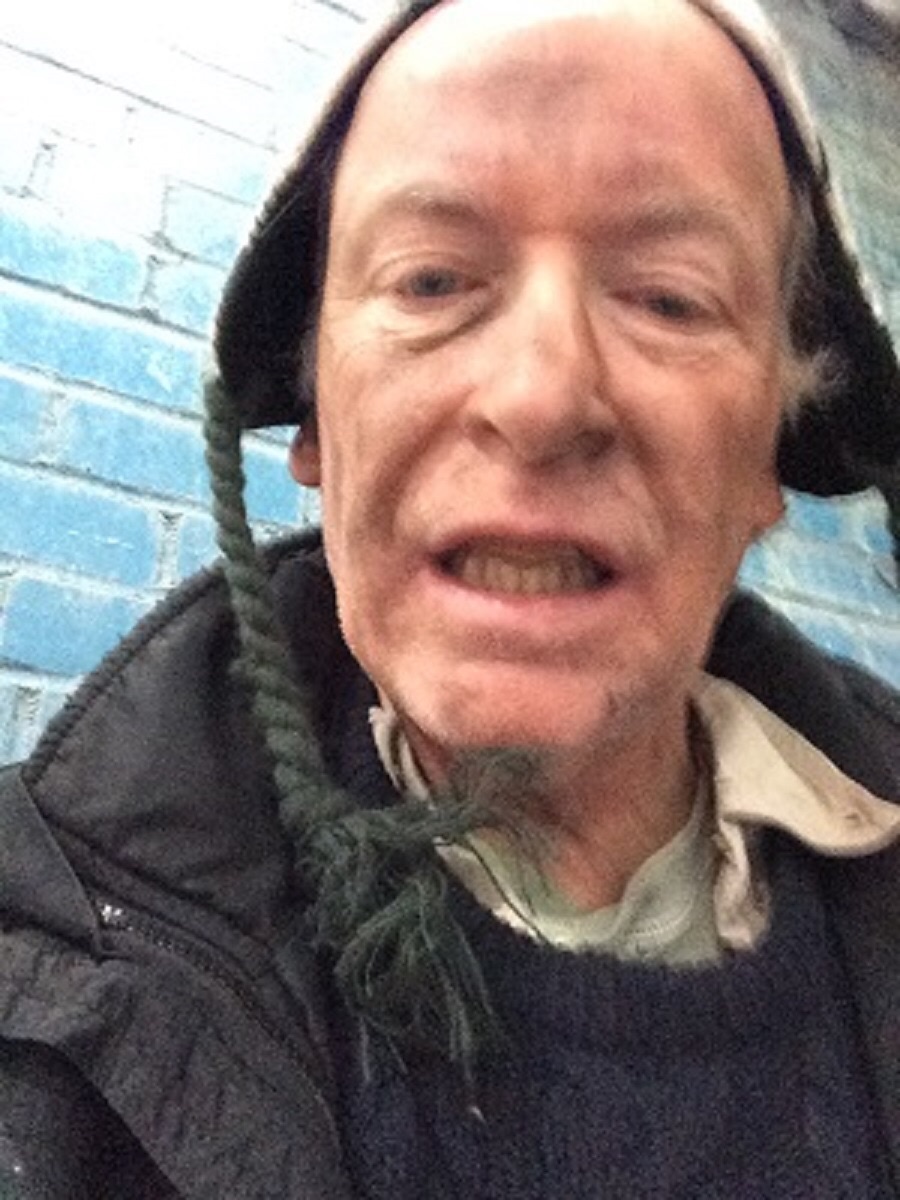 Cameo as The Elderly Man in GET HAPPY