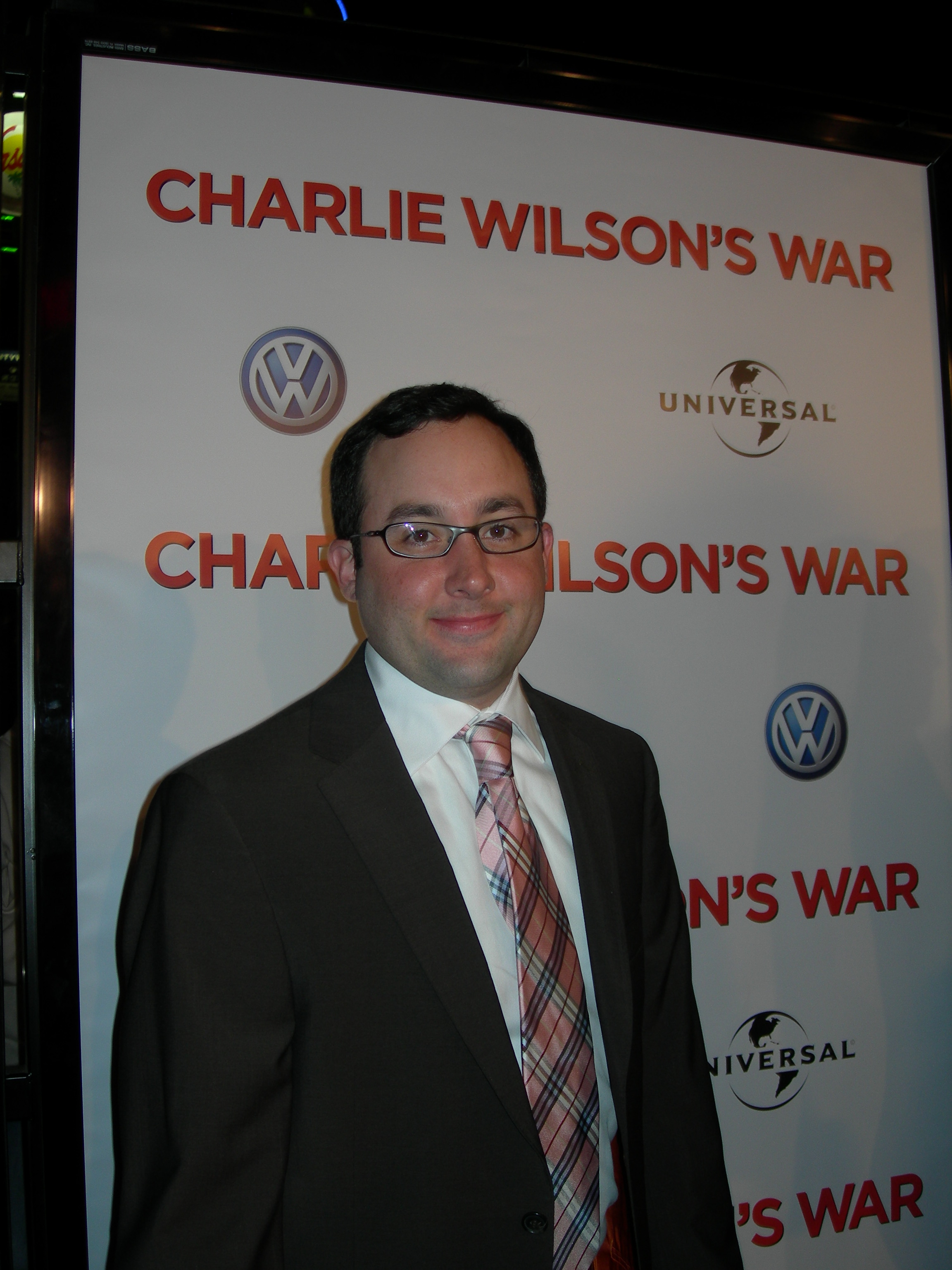 P.J. Byrne, Charlie Wilson's War Premiere