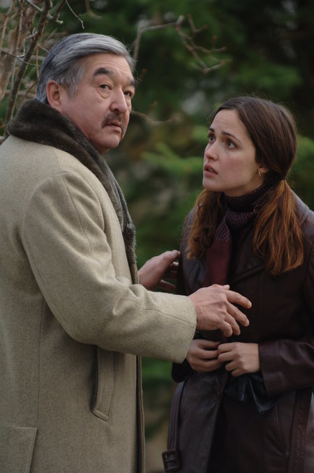 Graham Greene and Rose Byrne in Just Buried (2007)