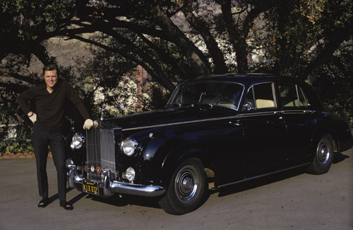 Edd Byrnes and his 1962 Rolls-Royce Silver Cloud