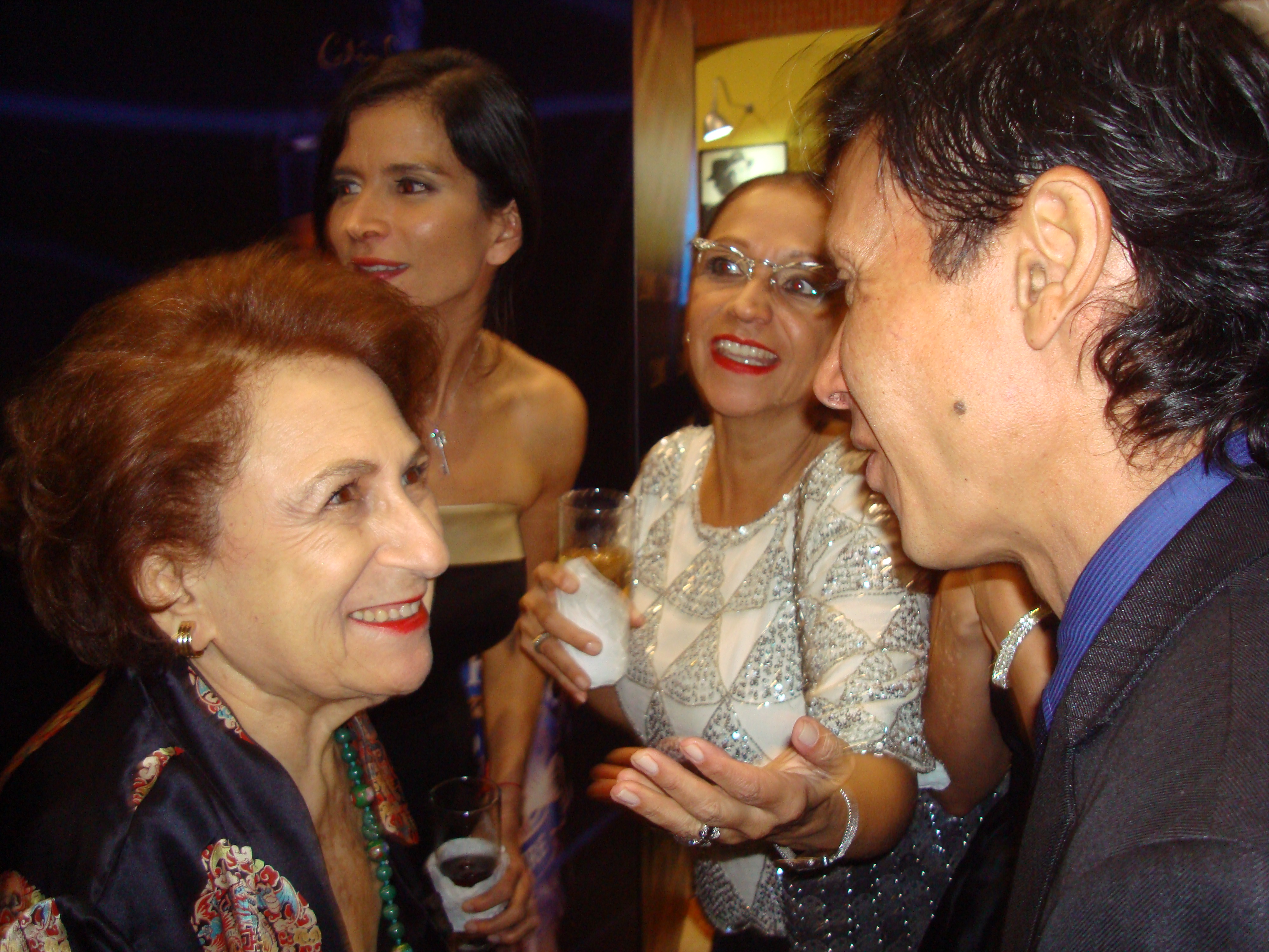 Margot Benacerraf, Patricia Velasquez, Margarita Cadenas and Francisco Gonzalez at the Premier of Cenizas Eternas