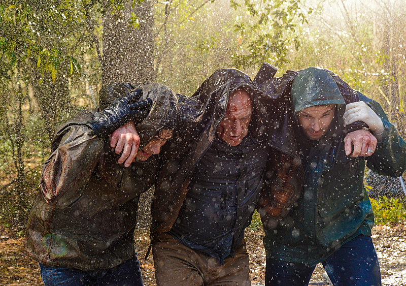 Still of Eddie Cahill, Dean Norris and Mike Vogel in Under the Dome (2013)