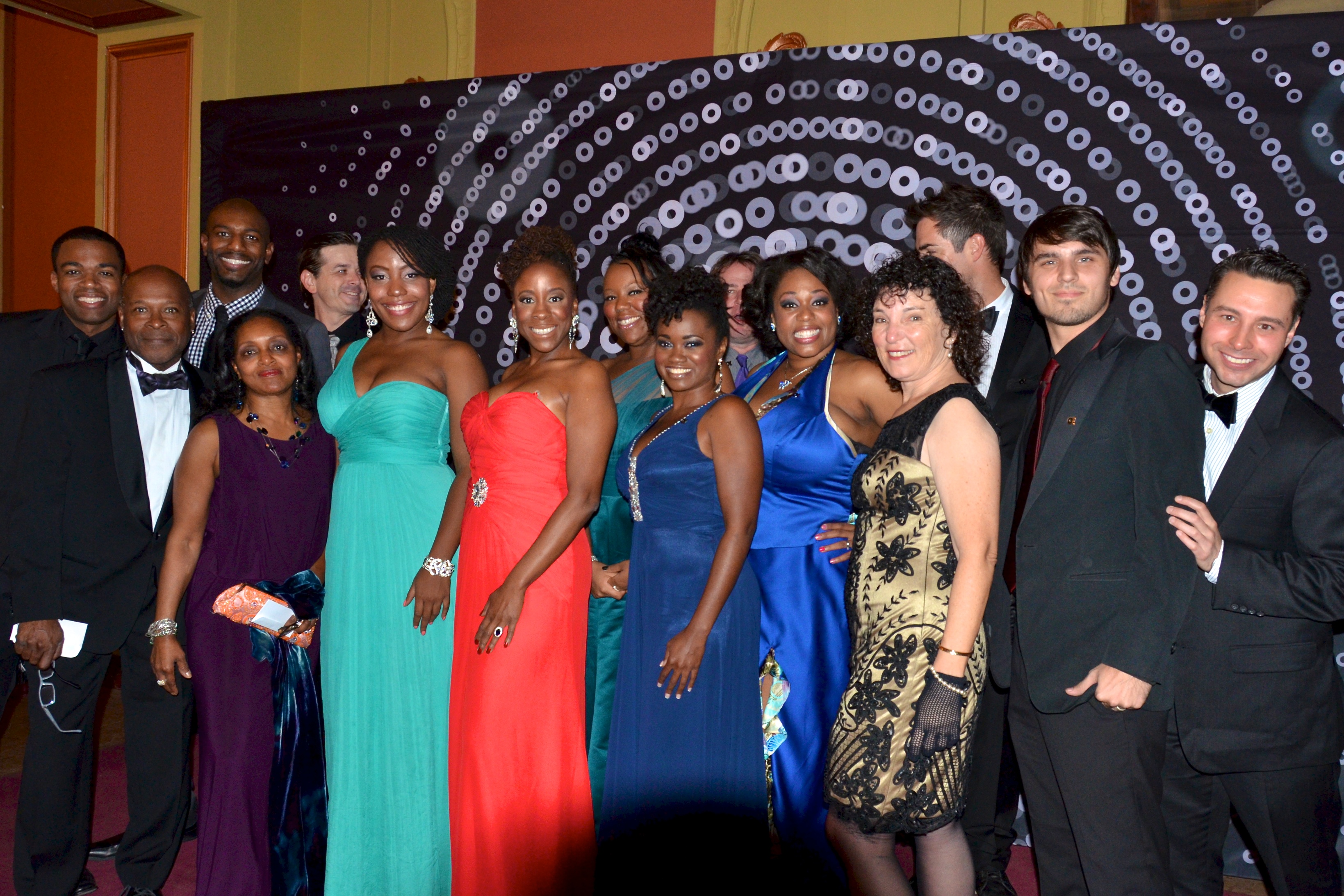 The Historic Los Angeles Theater 2012 Ovation Awards cast of The Color Purple winner of 6 awards