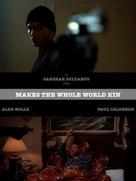 Paul Calderon, Sanzhar Sultanov and Alex Mills in Makes the Whole World Kin (2009)