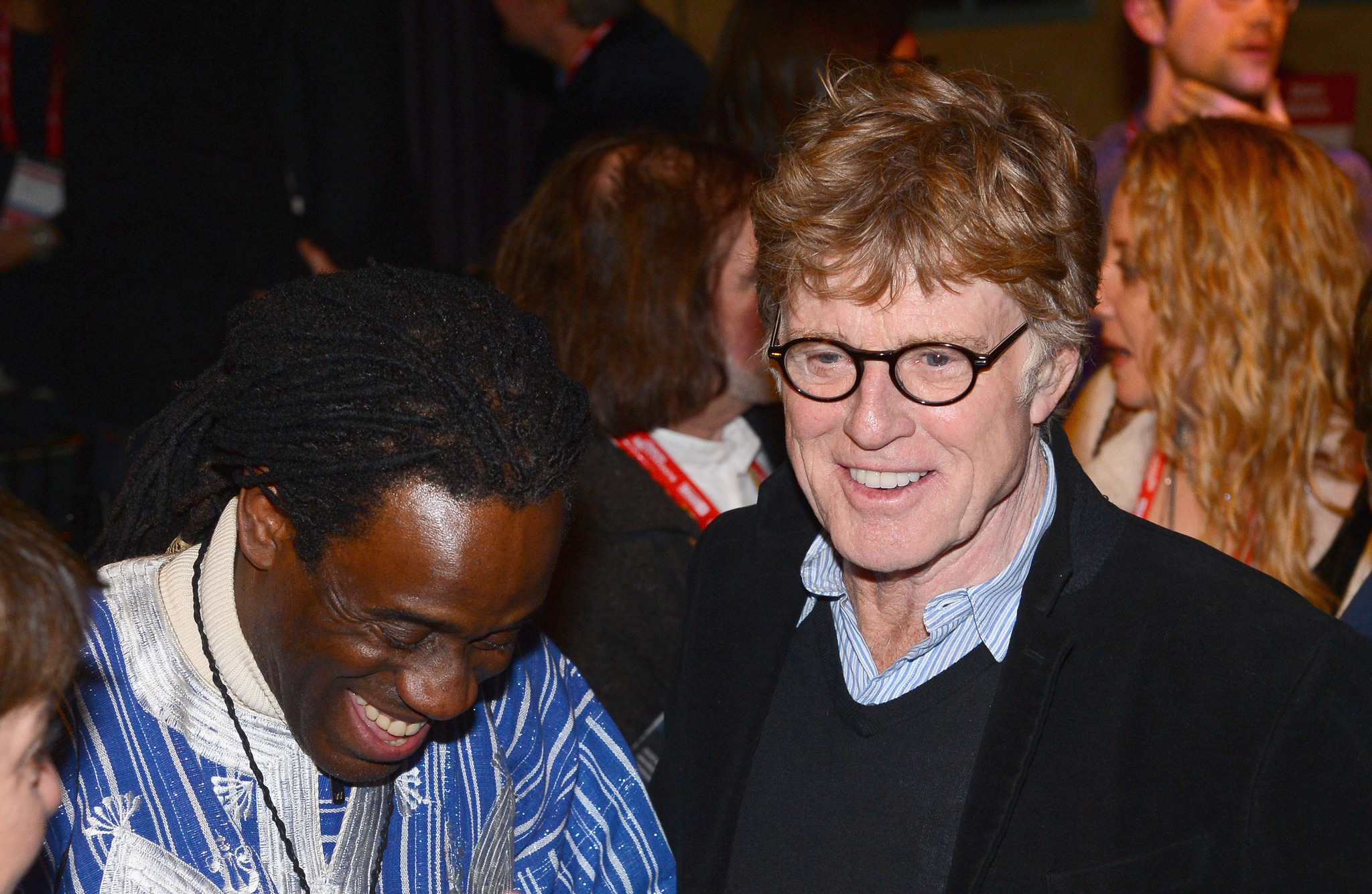 Robert Redford and Wil Calhoun