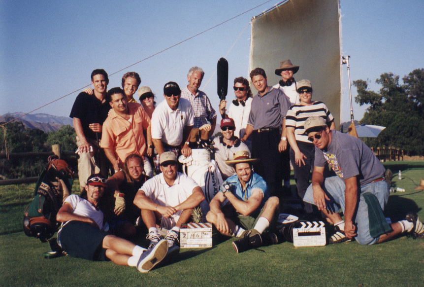 Cast and crew of IN THE RUFF, a film that Geoff Callan Produced, wrote, starred in, and co-directed.