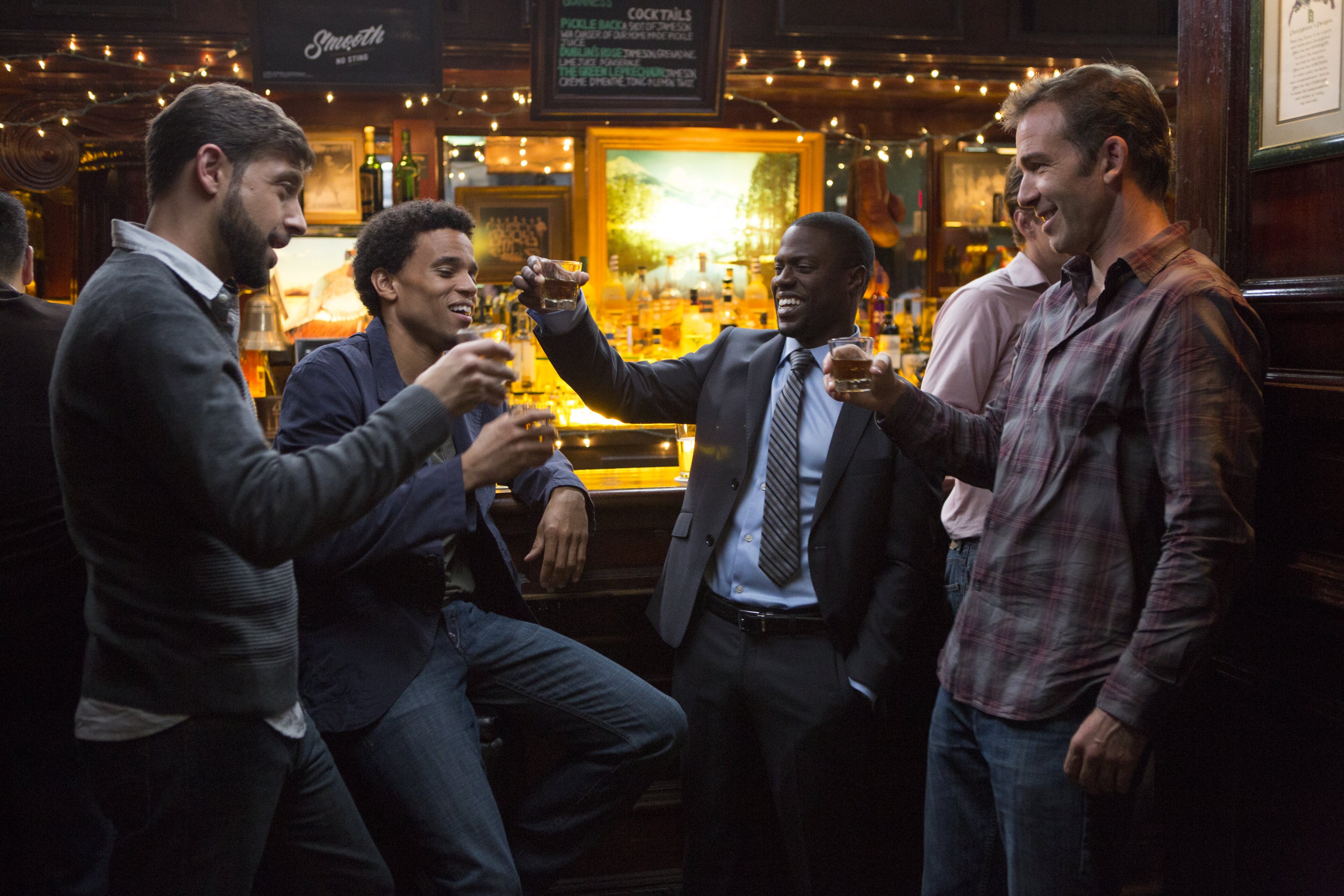 Still of Bryan Callen, Kevin Hart, Michael Ealy and David Greenman in About Last Night (2014)