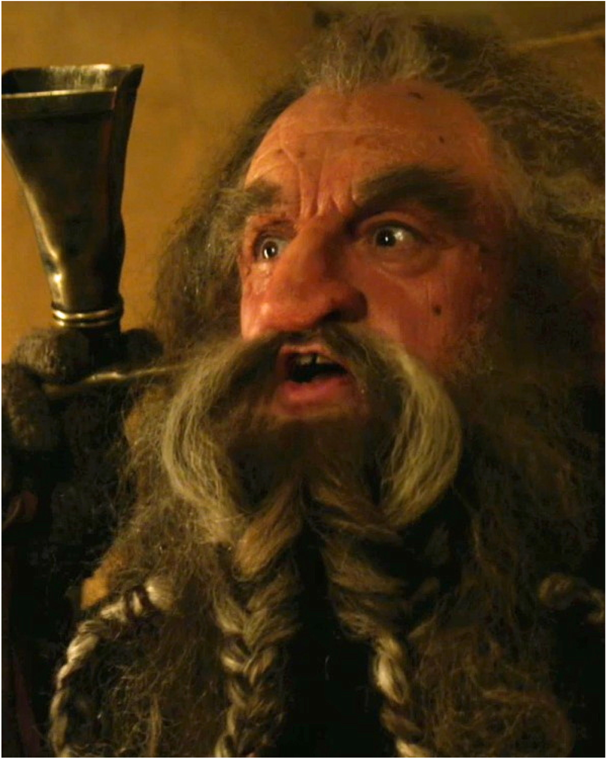 John Callen as Oin in The Hobbit