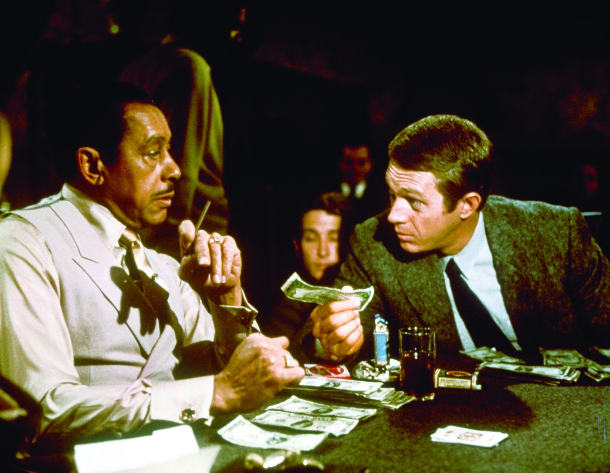 Still of Steve McQueen and Cab Calloway in The Cincinnati Kid (1965)