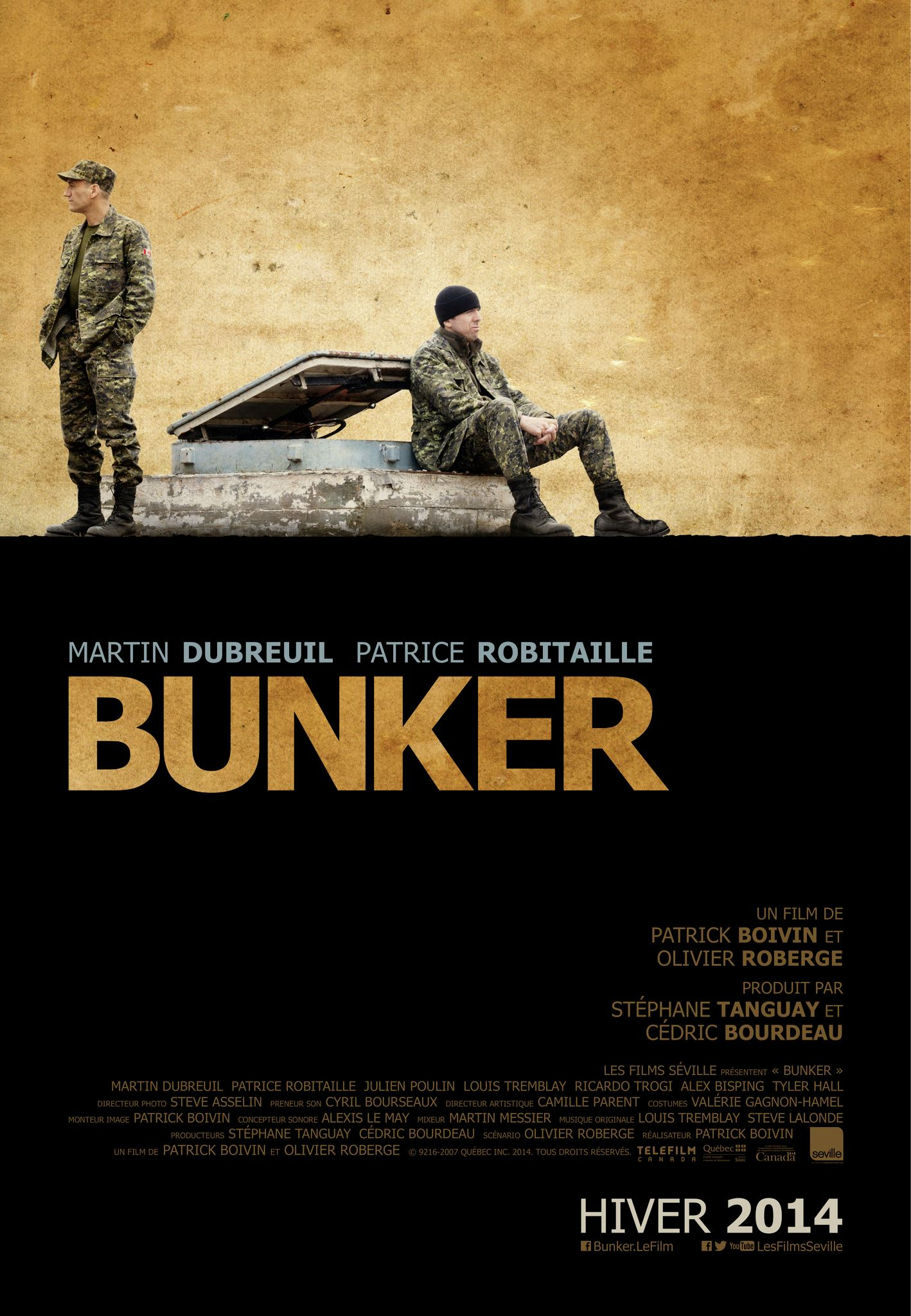 BUNKER Poster (2014)