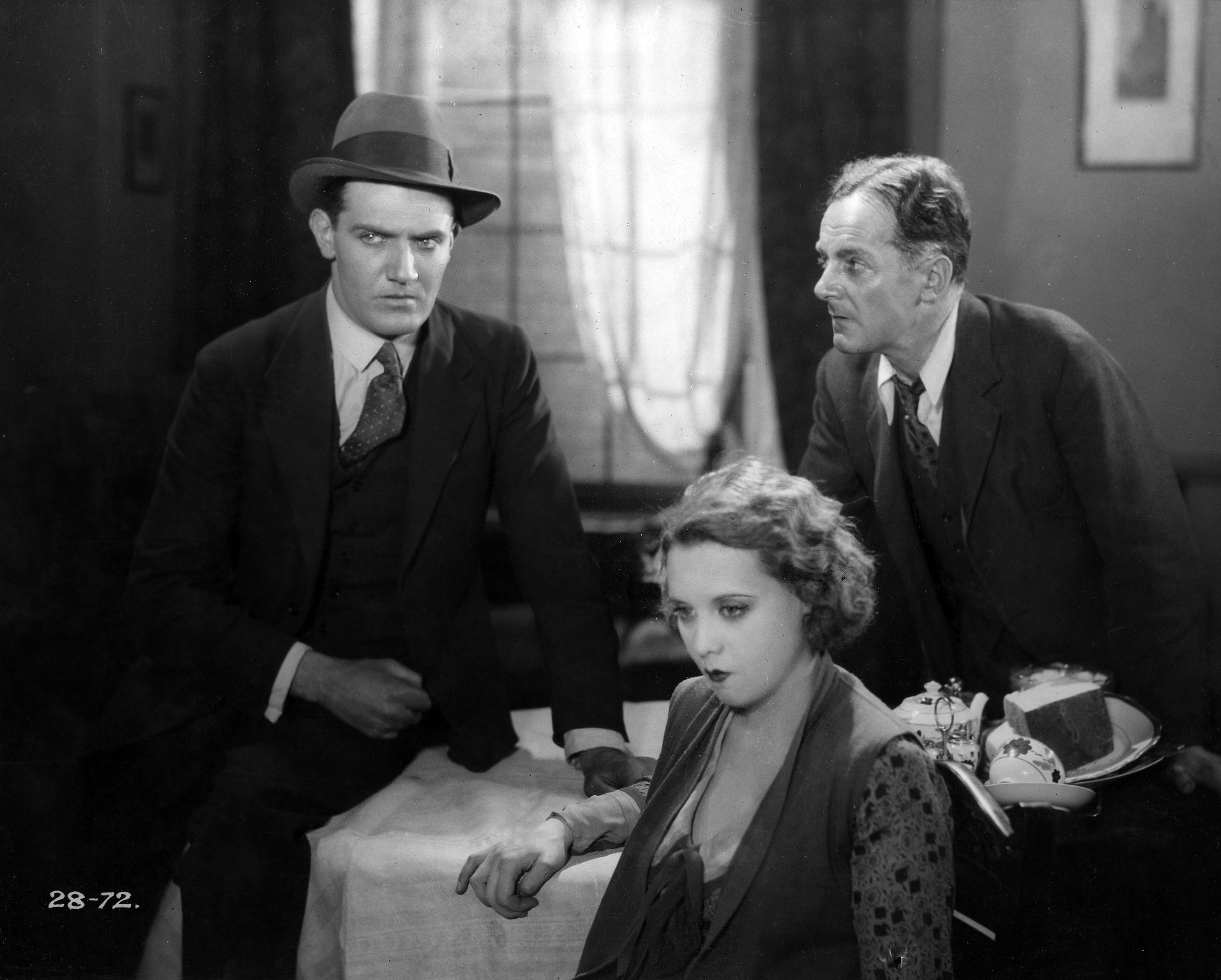 Still of Donald Calthrop, John Longden and Anny Ondra in Blackmail (1929)
