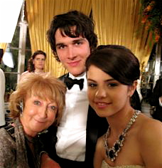 Pierre Boulanger,Jo and Selina Gomez on the set of Monte Carlo 2010