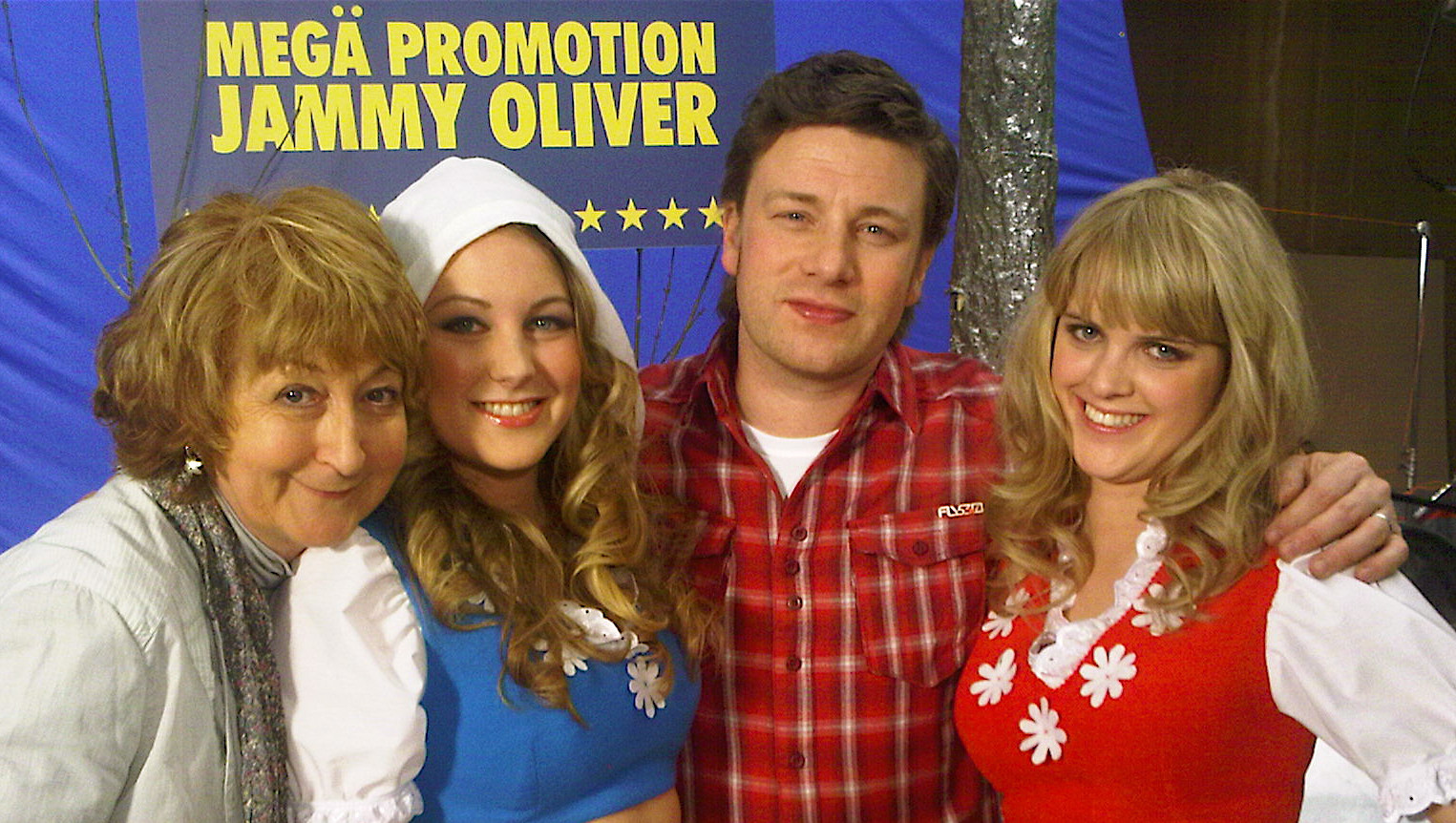 Working with jamie Oliver on the promos for his 2010 Channel 4 series 'Jamie Does'