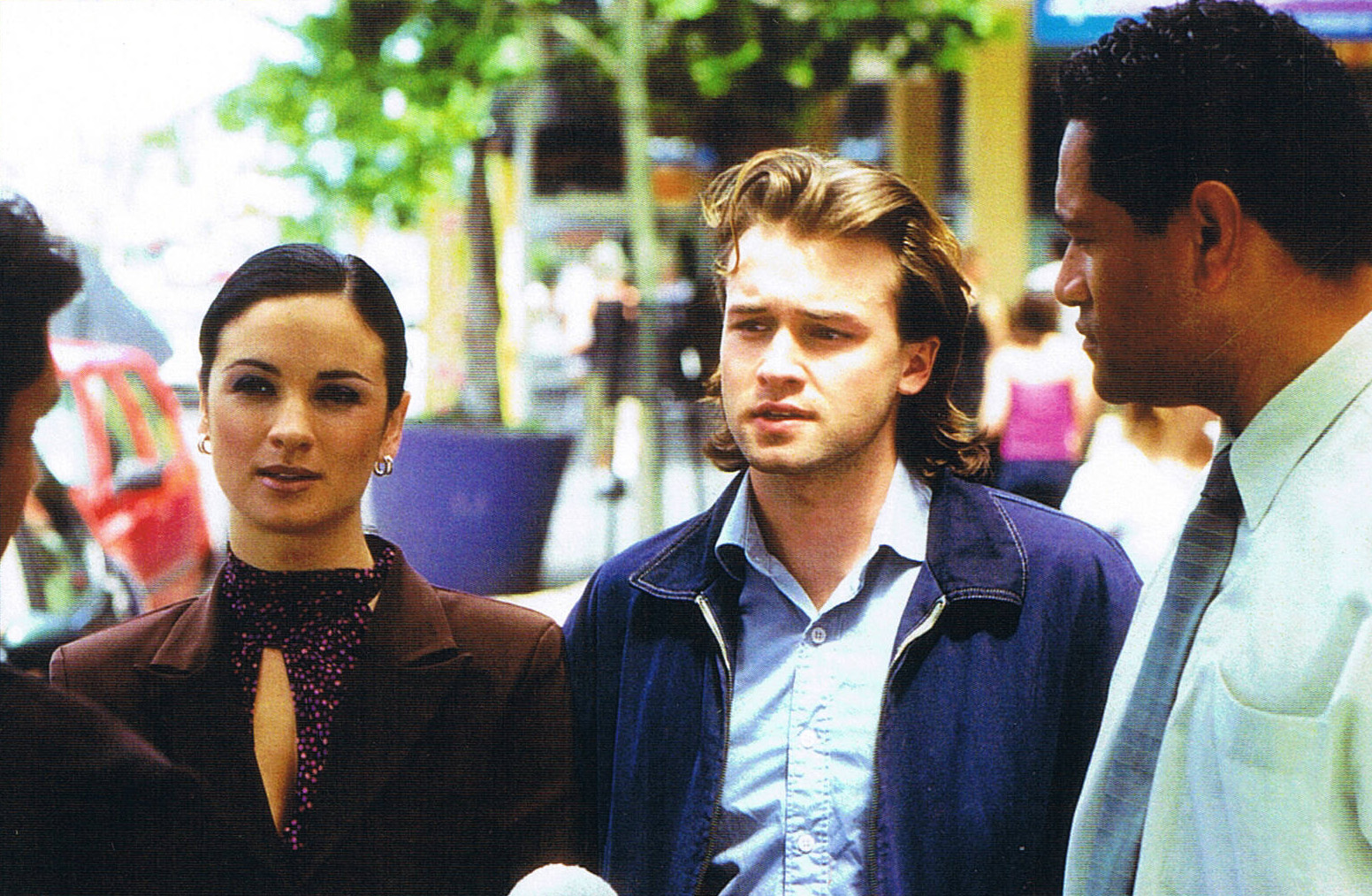 Dwayne Cameron, Katherine Kennard, Jay Laga'aia and Manu Bennet in Street Legal (2002)