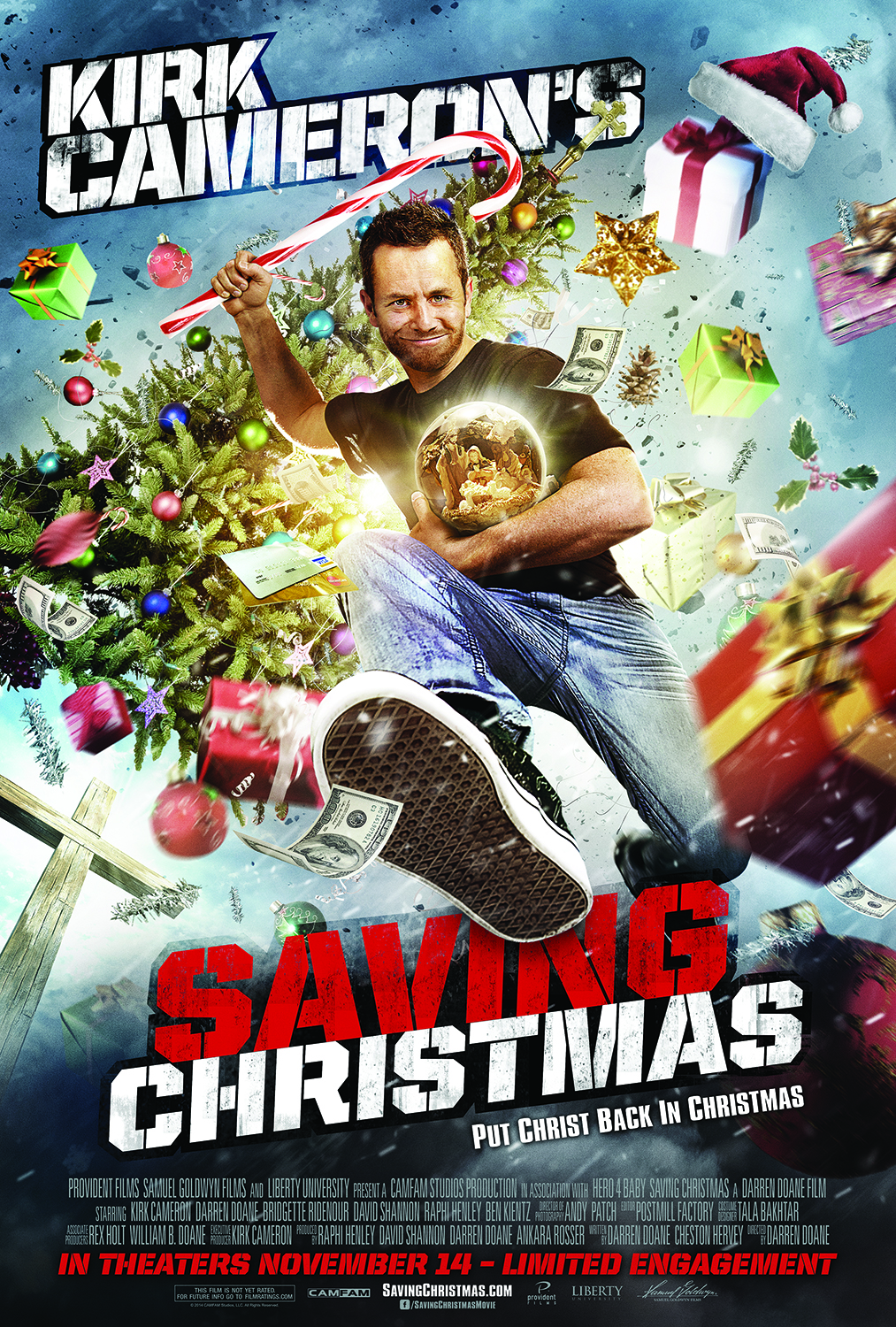 Kirk Cameron in Saving Christmas (2014)