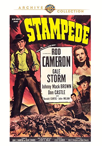 Johnny Mack Brown, Rod Cameron and Gale Storm in Stampede (1949)