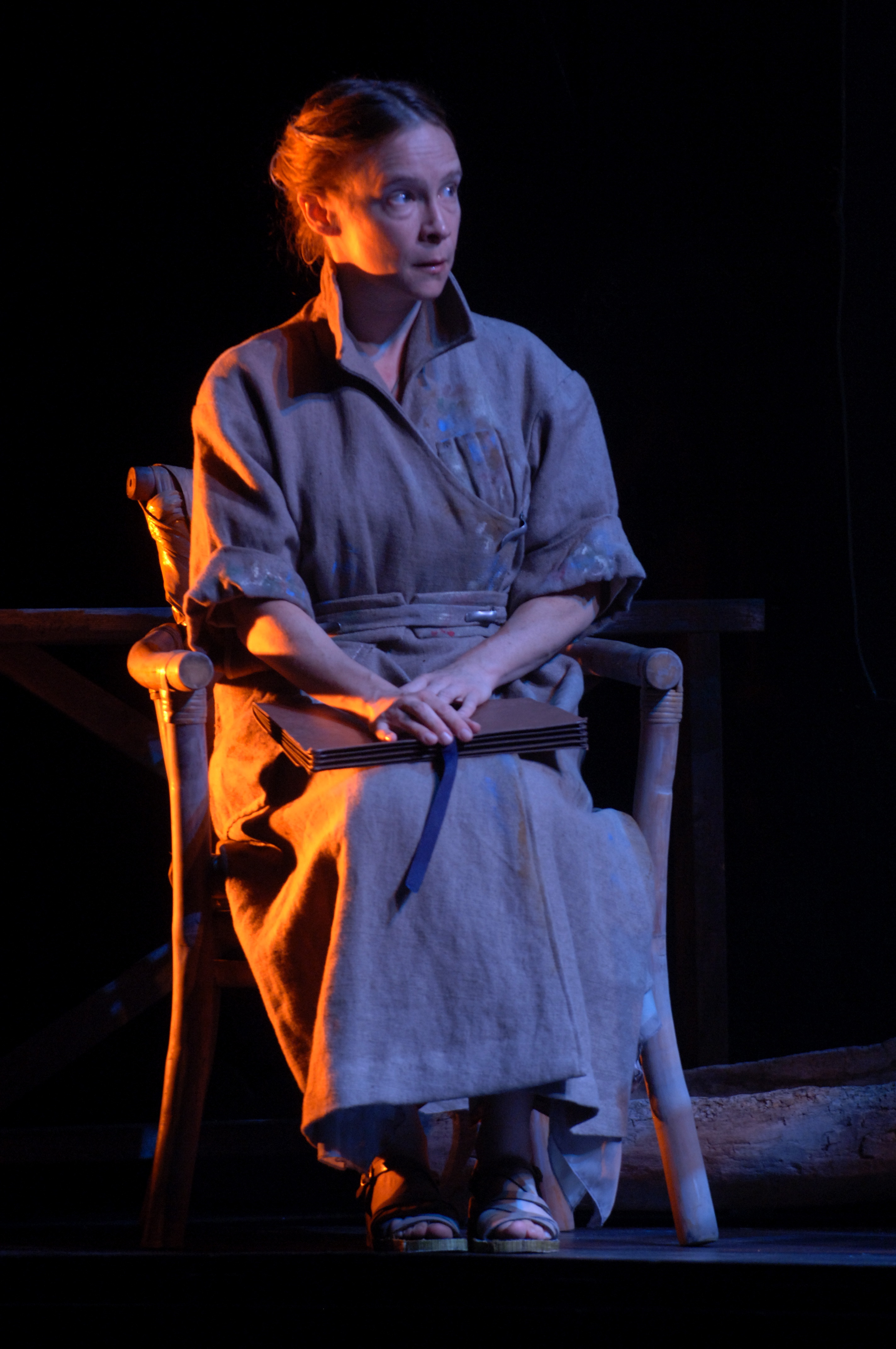 Amelia Campbell as Hannah Jelkes in The Berkshire Theatre Festivals' production of 