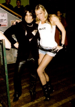 Steve Conte (New York Dolls) & Karen Campbell (MTV VJ)