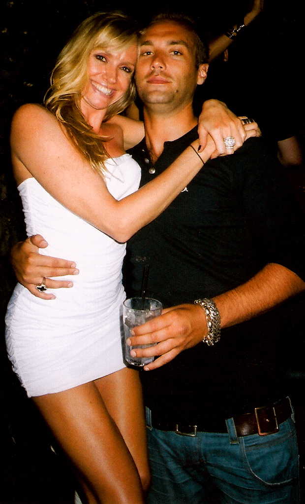 Callum Best (Reality Star/Lindsdey Lohan's ex) & Karen Campbell (MTV VJ) @ The Hills post-party.