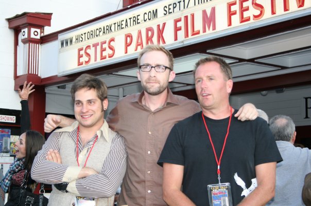 Larkin at Estes Park Film Festival. CHAINED was voted BEST THRILLER/DRAMA