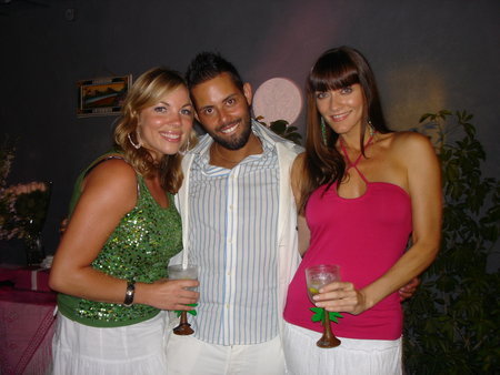 LeAnna (far right) and friends, at the People for Pets Spring Benefit Party. May 2005